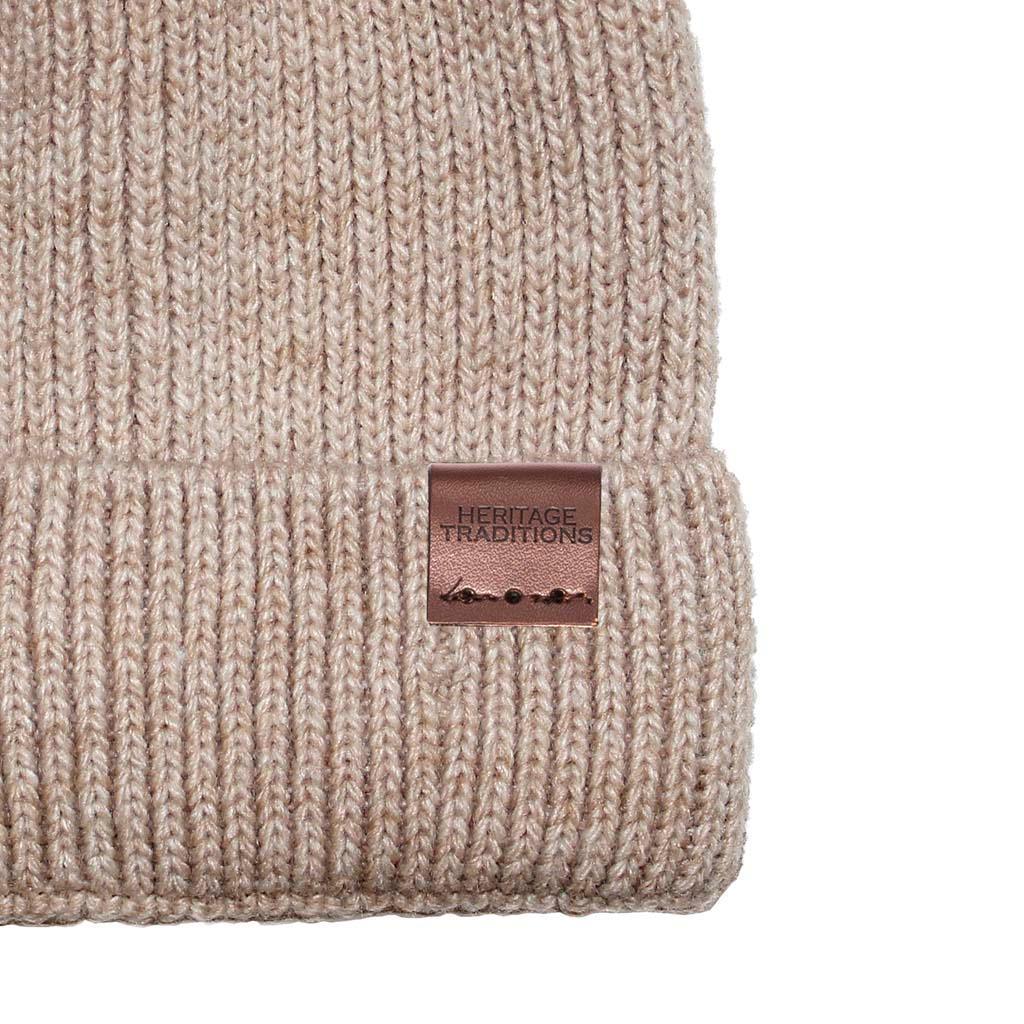 Heritage Traditions Wool Mix Fisherman Beanie - Warm and Comfortable Hat for All Seasons