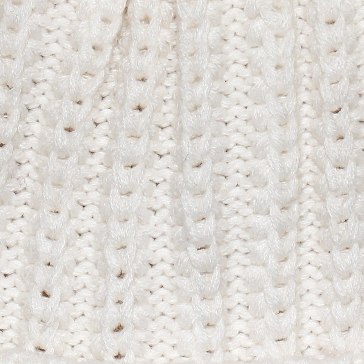 Fisherman Stitch Pom Pom Hat Stay Cozy & Stylish with Fisherman Stitch Pom Pom Hat