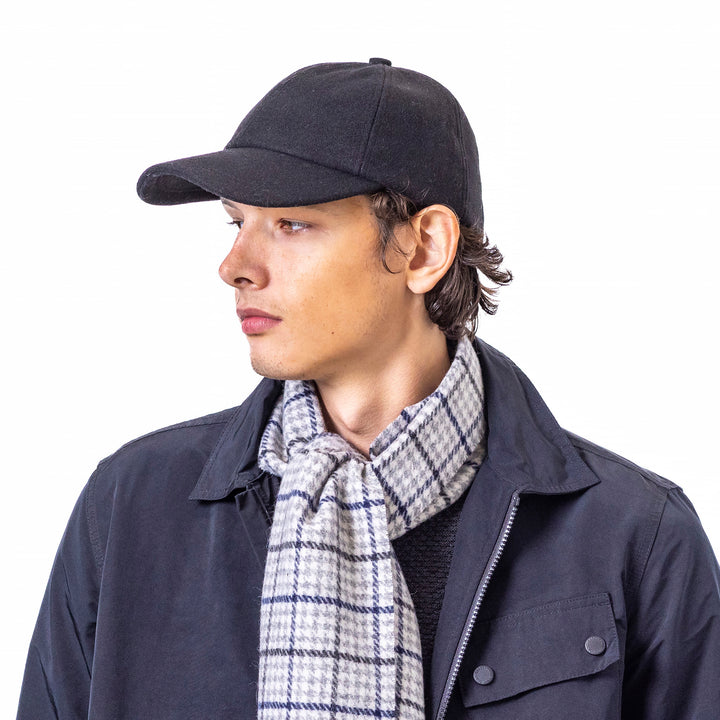 Felt Tweed Baseball Cap 