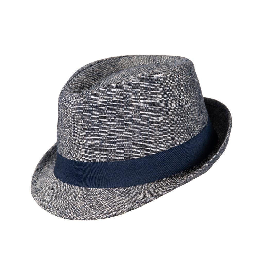 Shop the Stylish Elwood Linen Trilby Hat | Lightweight and Timeless