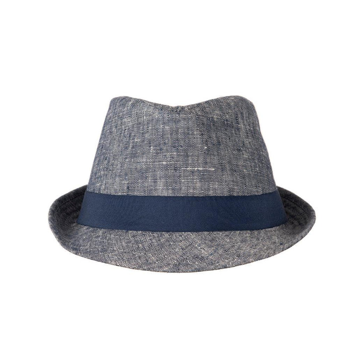 Shop the Stylish Elwood Linen Trilby Hat | Lightweight and Timeless