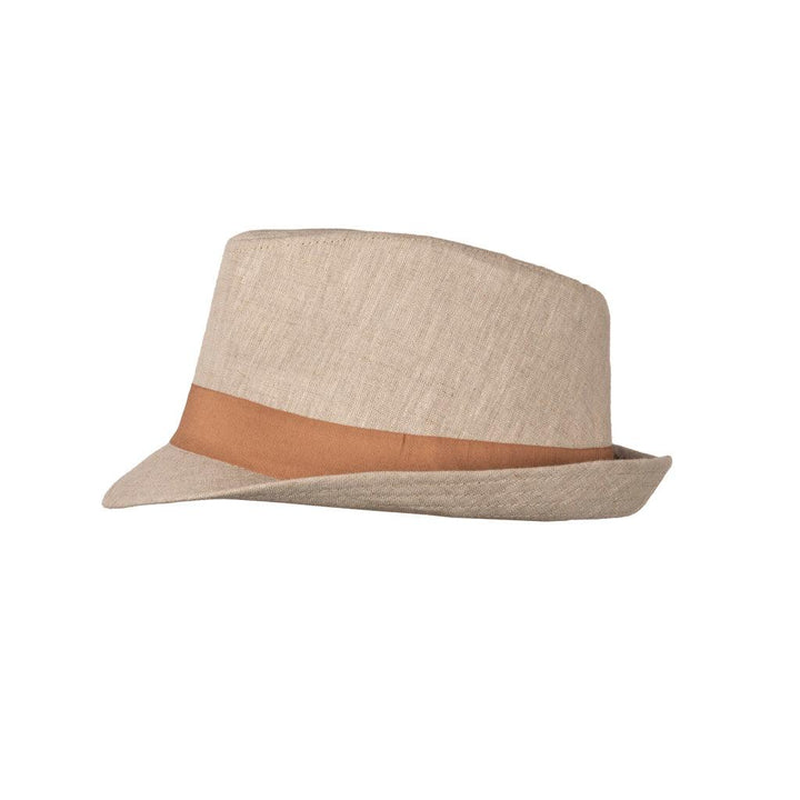 Shop the Stylish Elwood Linen Trilby Hat | Lightweight and Timeless
