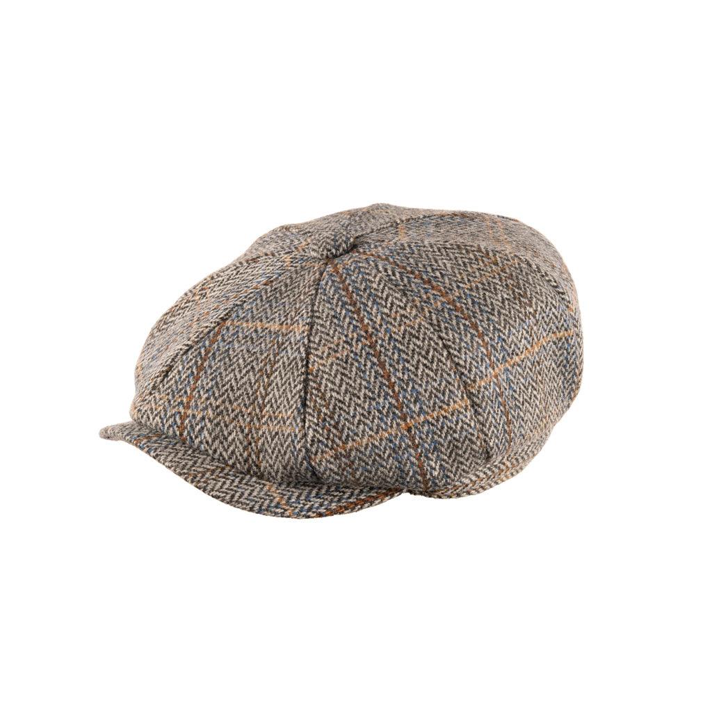 Heritage Traditions Carlyle Tweed Newsboy Cap | Elasticated Fit