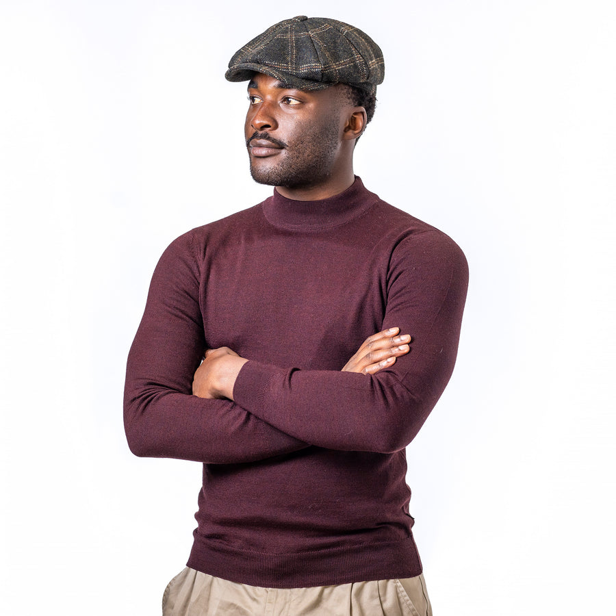 Heritage Traditions Carlyle Tweed Newsboy Cap | Elasticated Fit