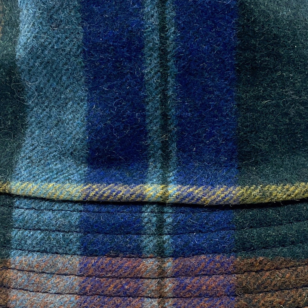 Tweed Buckle Strap Hat