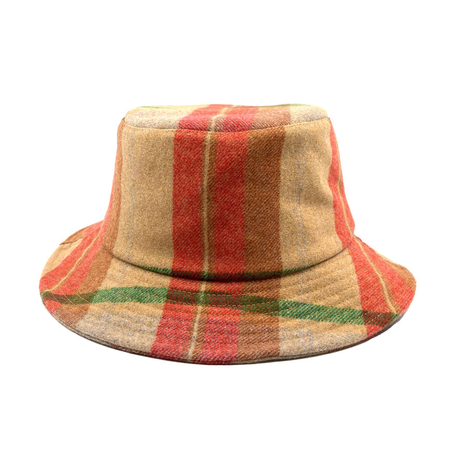 Tweed Buckle Strap Hat