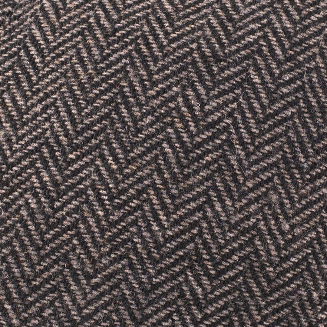 Heritage Traditions Herringbone Tweed Panel Flat Cap