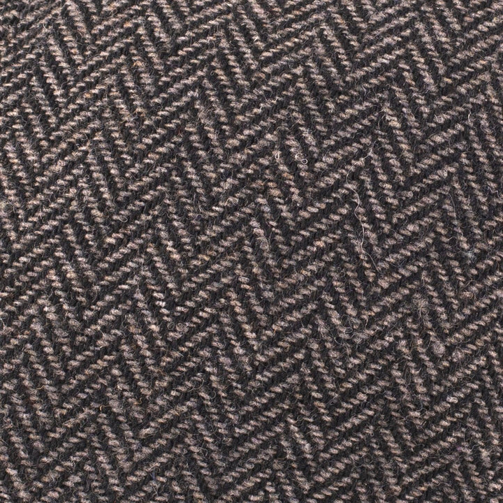 Heritage Traditions Herringbone Tweed Panel Flat Cap