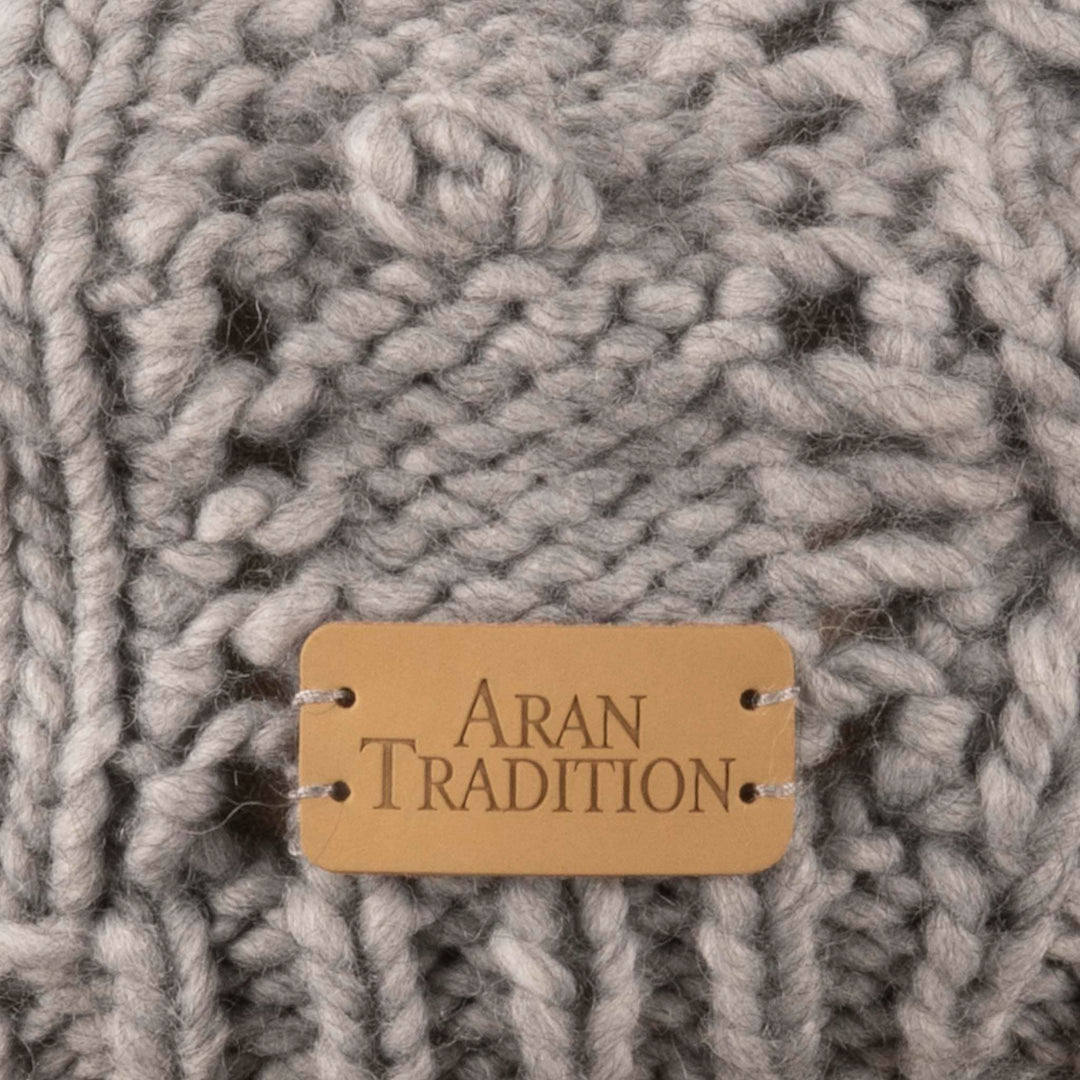 Aran Lace Cable Beret Hat Aran Lace Cable Beret Hat | Chunky Cable Lace Knit