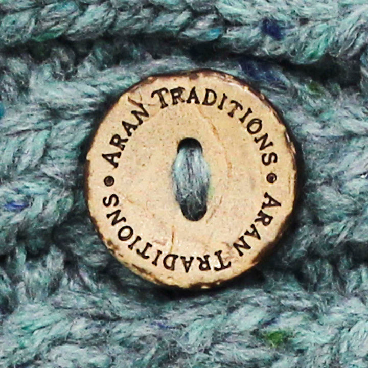 Aran Donegal Cable Button Headband Stay Cozy and Chic with Aran Donegal Cable Button Headband