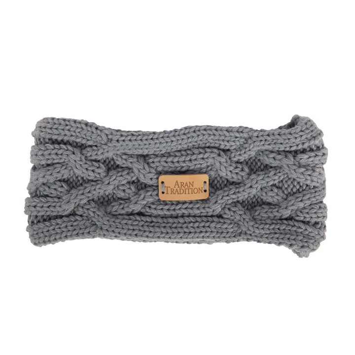 Aran Cable Knit Headband Stay Warm & Stylish with Aran Cable Knit Headband