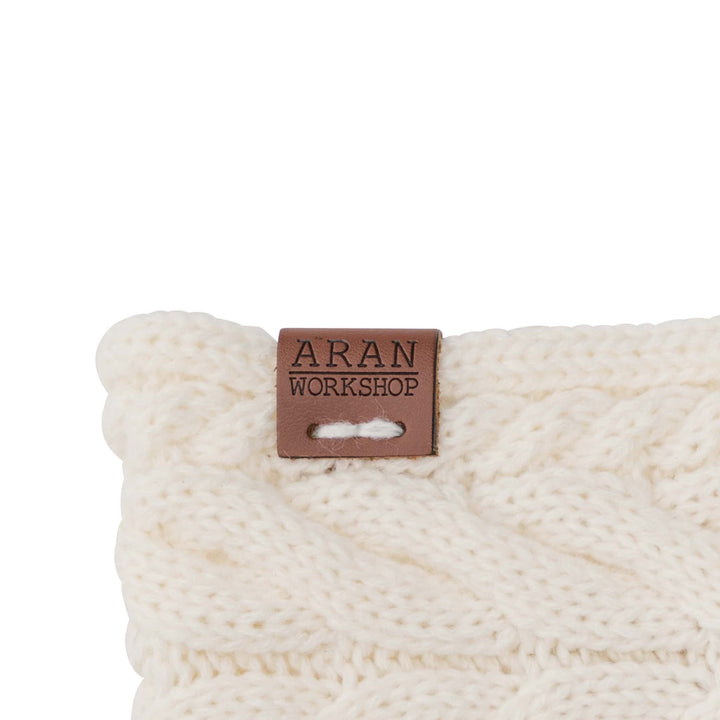 Aran Button Headband Shop the Aran Button Headband | Cable Knit with Button Detail