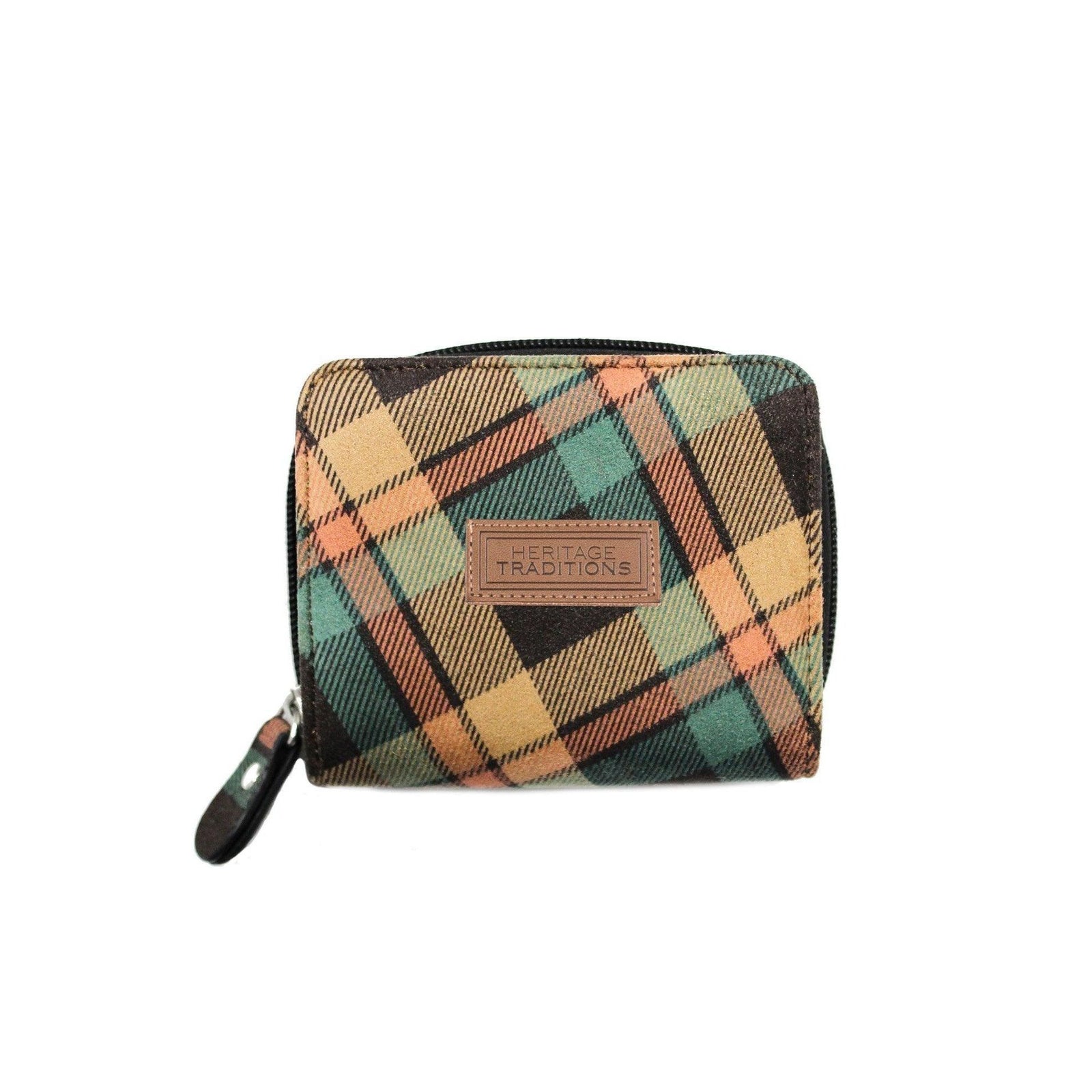 Heritage Traditions Women's Check Zip Purse - Multiple Colours
