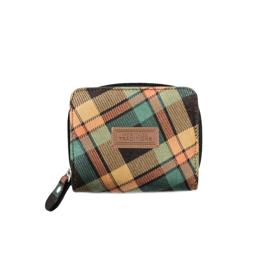 Heritage Traditions Women's Check Zip Purse - Multiple Colours