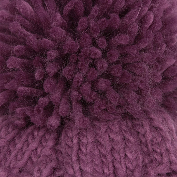 Honeycomb Knit Pom Pom Trapper Hat Stay Cozy & Chic with Honeycomb Knit Pom Pom Trapper Hat