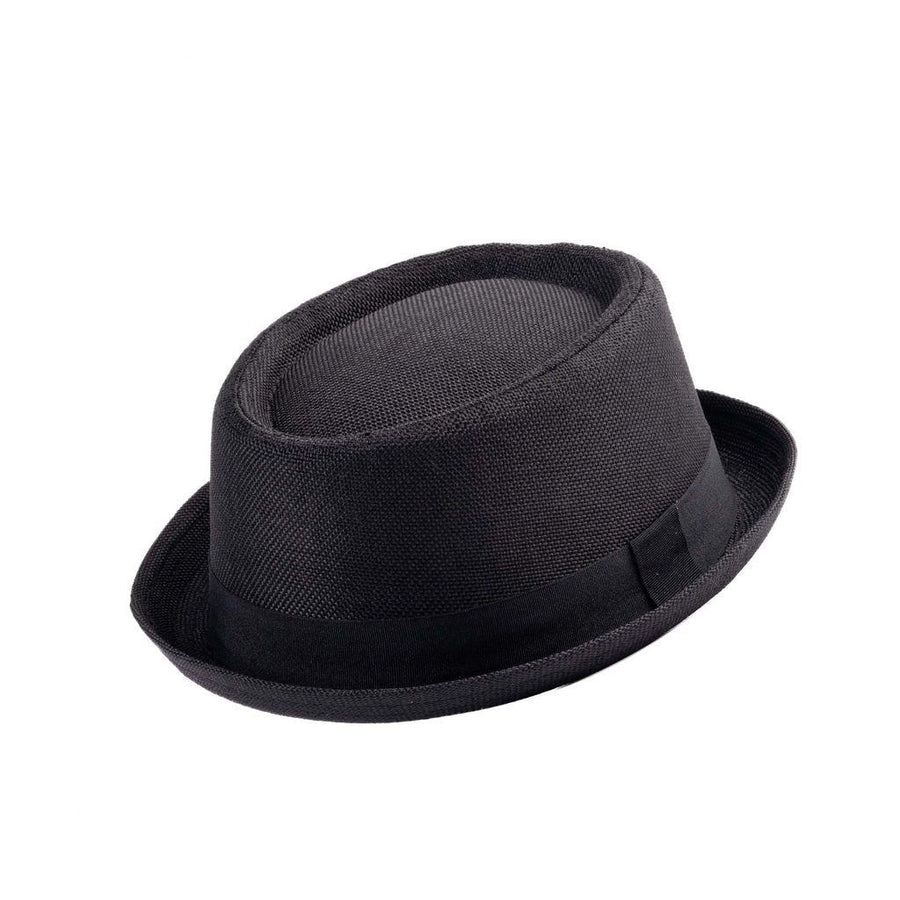 Doyle Straw Pork Pie Hat - Timeless Classic Style | Red Paisley Lining