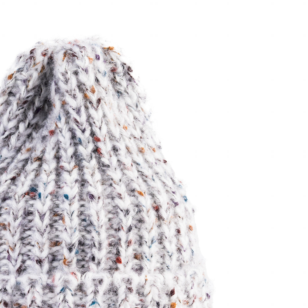Donegal Chunky Fisherman Rib Beanie by Heritage Traditions