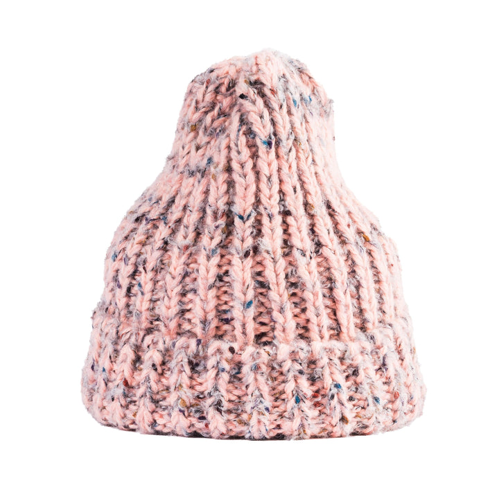 Donegal Chunky Fisherman Rib Beanie by Heritage Traditions