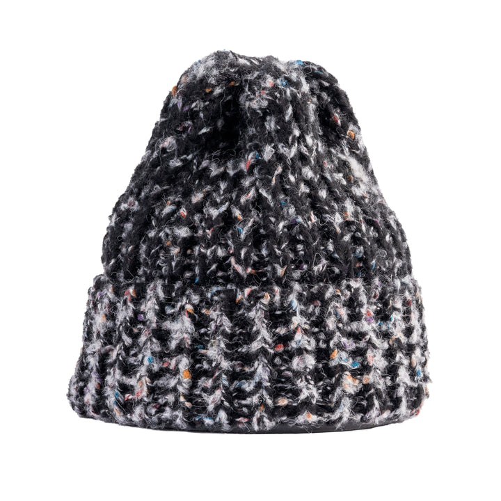 Donegal Chunky Fisherman Rib Beanie by Heritage Traditions