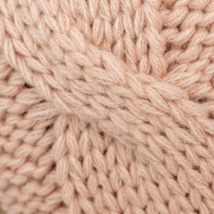 Aran Cable Ear Muffs Aran Cable Ear Muffs with Faux Fur Trim - Timeless 3GG Knit