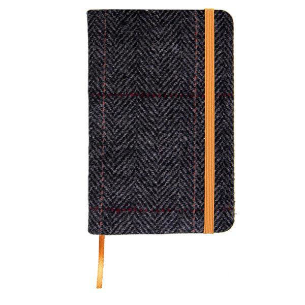 Tweed Covered Lined Notebook 