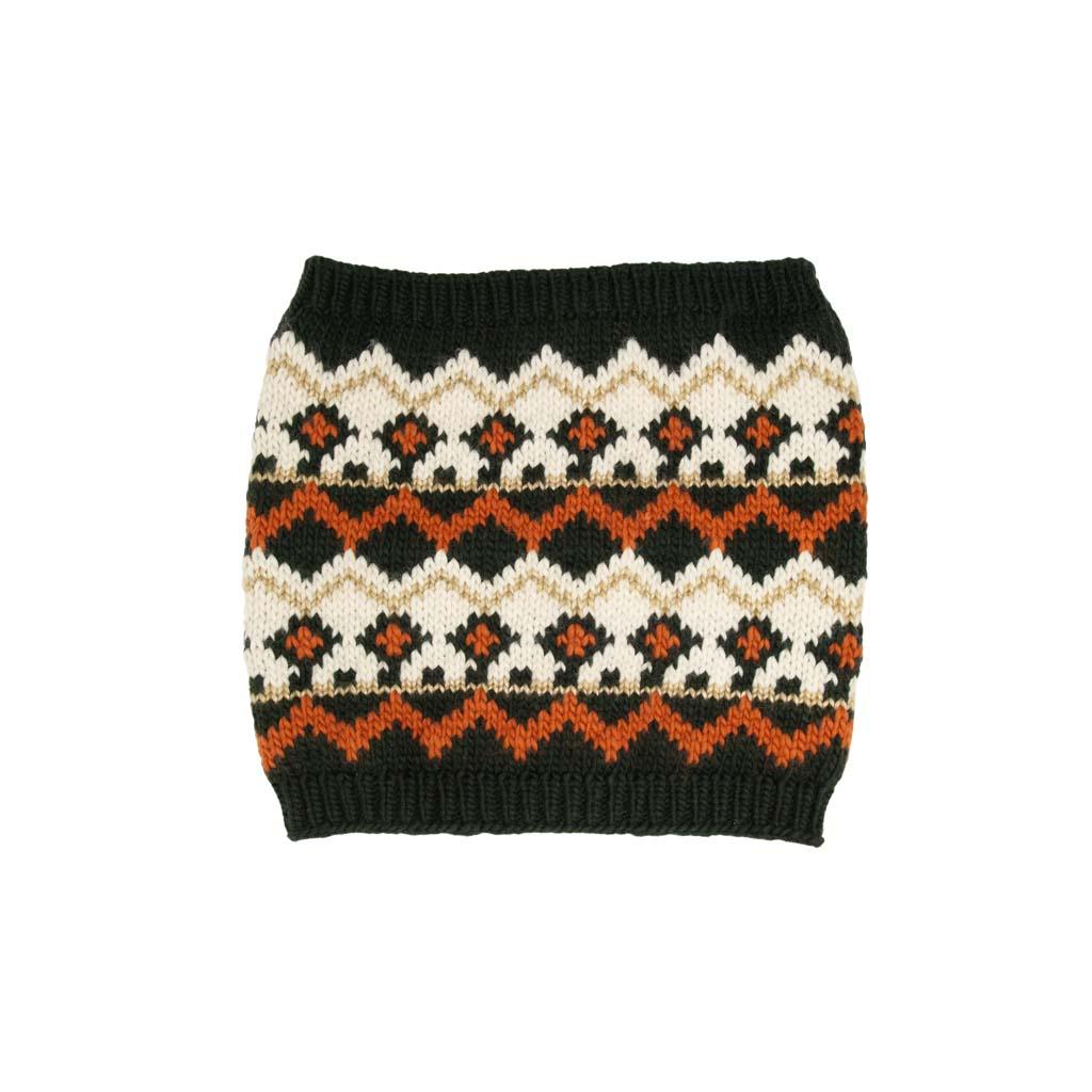 Chunky Fair-Isle Neckwarmer | Cozy Knit Snood | Winter Accessories