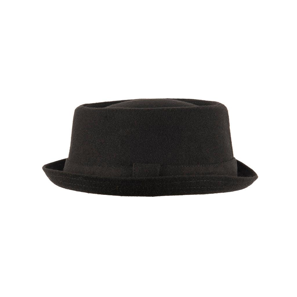 Doyle Felt Pork Pie Black - Timeless Classic Hat | Jazz-Inspired Style