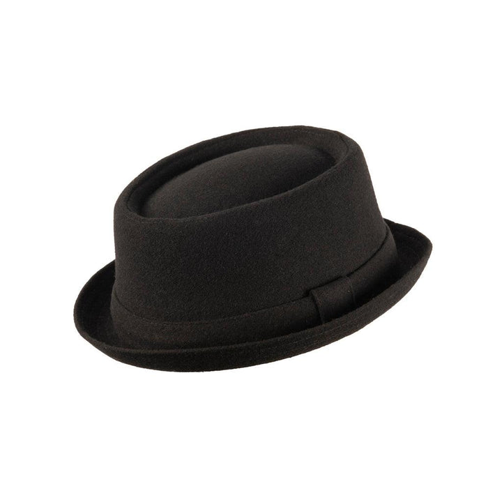 Doyle Felt Pork Pie Black - Timeless Classic Hat | Jazz-Inspired Style