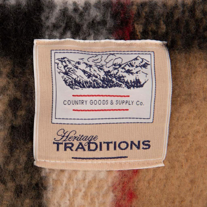 Soft Touch Tartan Mohair Look Blanket Scarf at Heritage Traditions