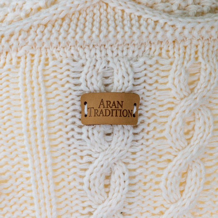 Aran Cable Shawl Neck Cape Aran Cable Shawl Neck Cape | Traditional Design | Cozy Knit
