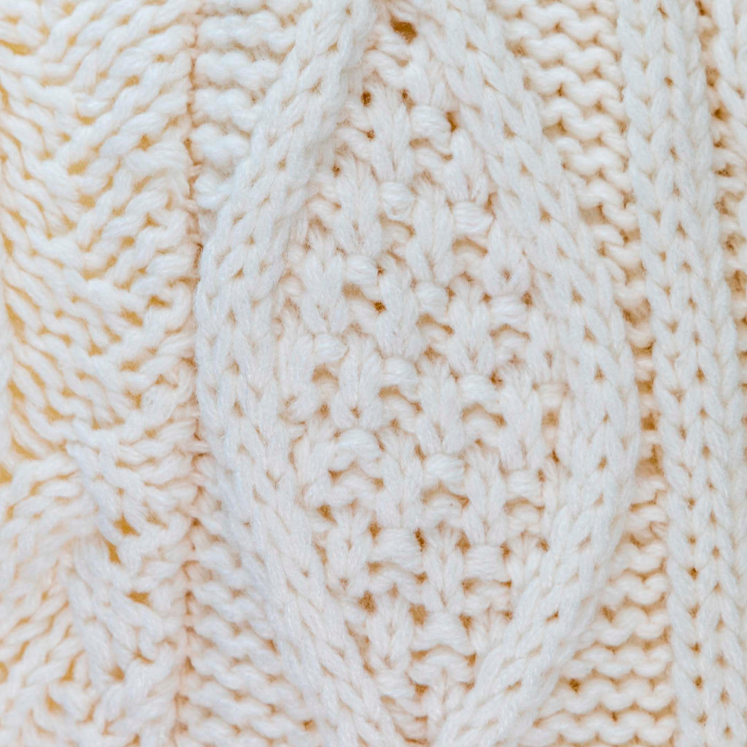 Aran Cable Shawl Neck Cape Aran Cable Shawl Neck Cape | Traditional Design | Cozy Knit