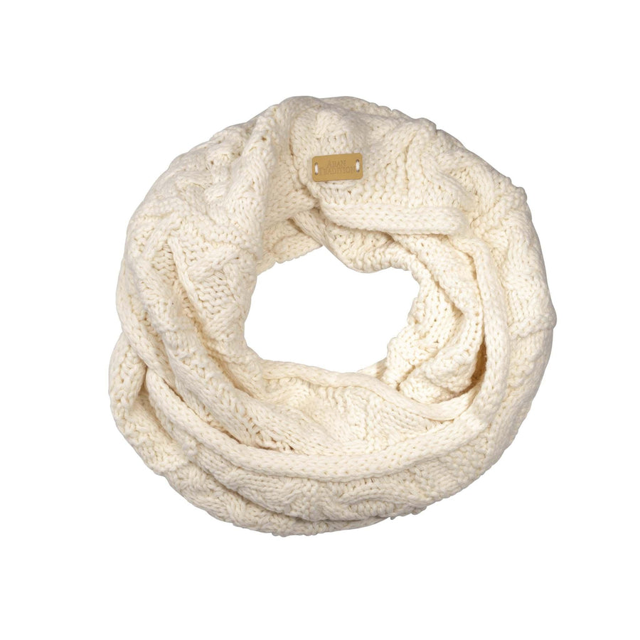 Aran Cable Knit Snood Aran Cable Knit Snood | Chunky Multi-Cable Design | Soft 3GG Knit