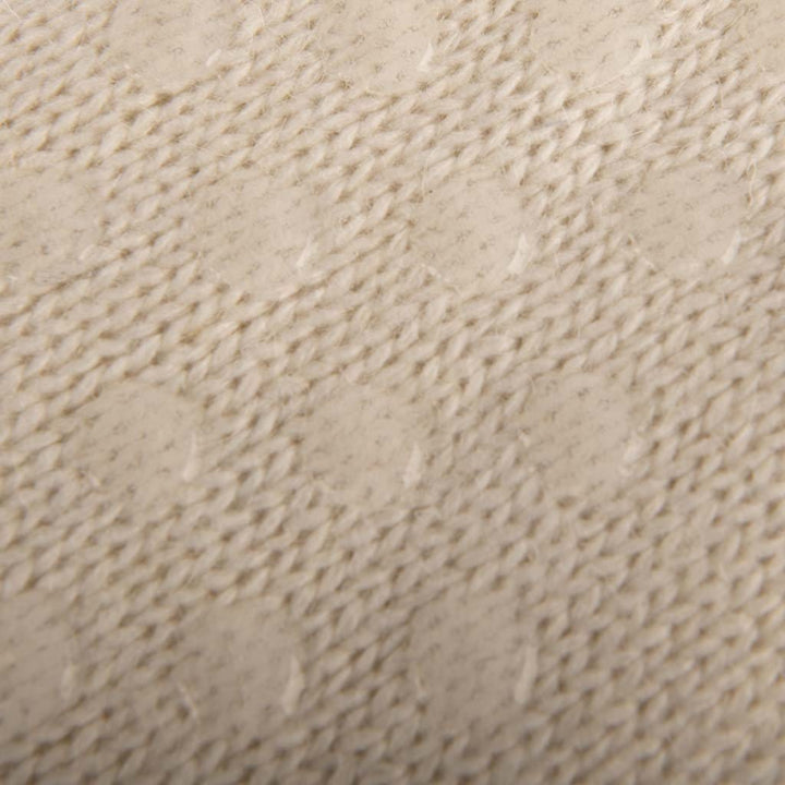 Aran Cable Slipper Sock - Cream Cozy & Stylish Aran Cable Slipper Sock in Cream | Chunky Cable Knit