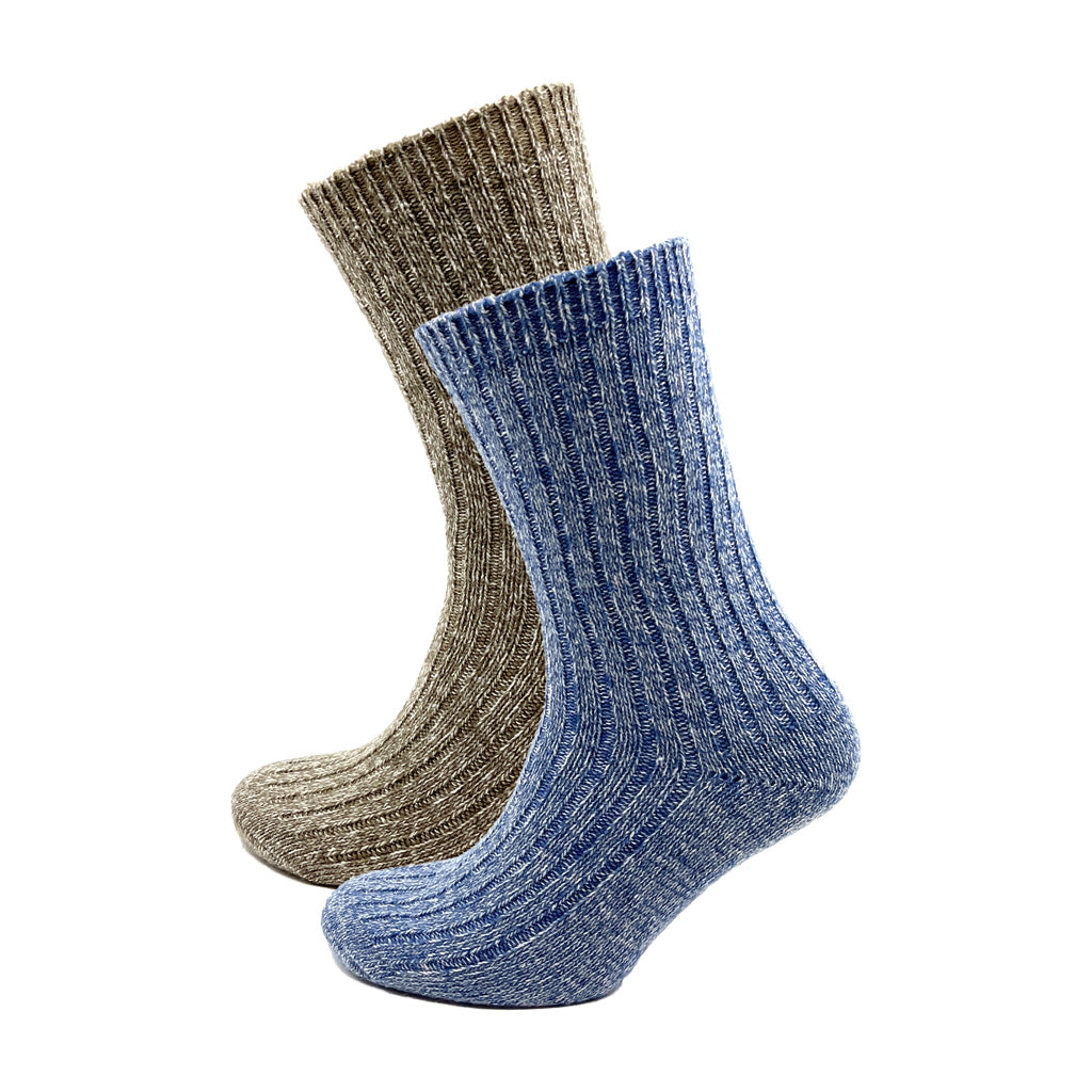 Heritage Traditions Women's Merino Wool Walking Socks - 2 Pack