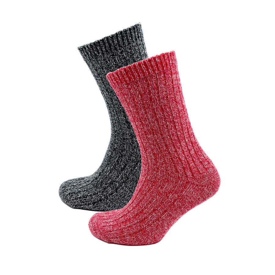 Heritage Traditions Women's Merino Wool Walking Socks - 2 Pack