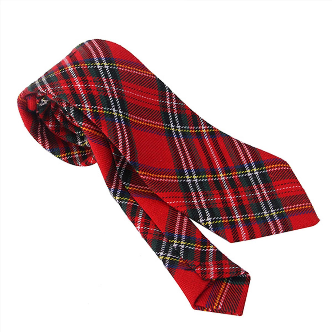 Royal Stewart Tartan Tie | Classic Design for Traditional Elegance