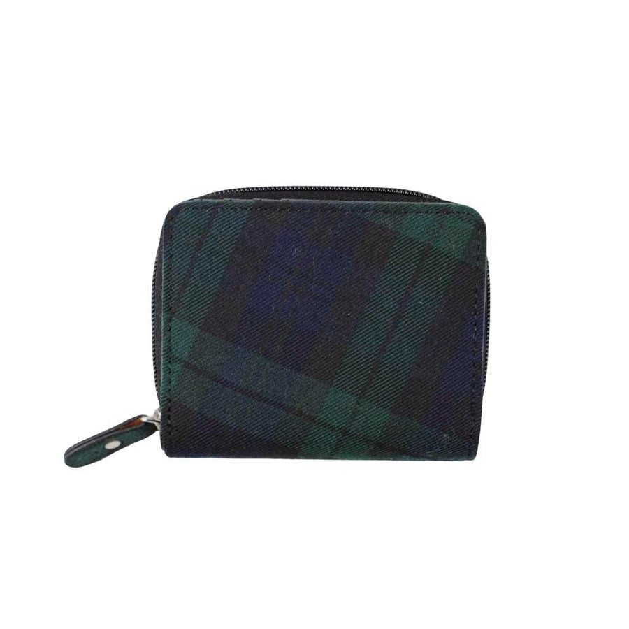 Classic Tartan Zip Purse | Compact Checkered Design with Ample Storage