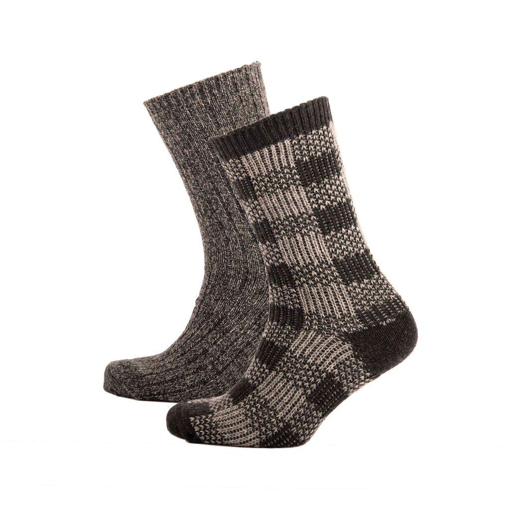 Merino Mix Walking Sock - 2 Pack | Warm & Durable Outdoor Socks