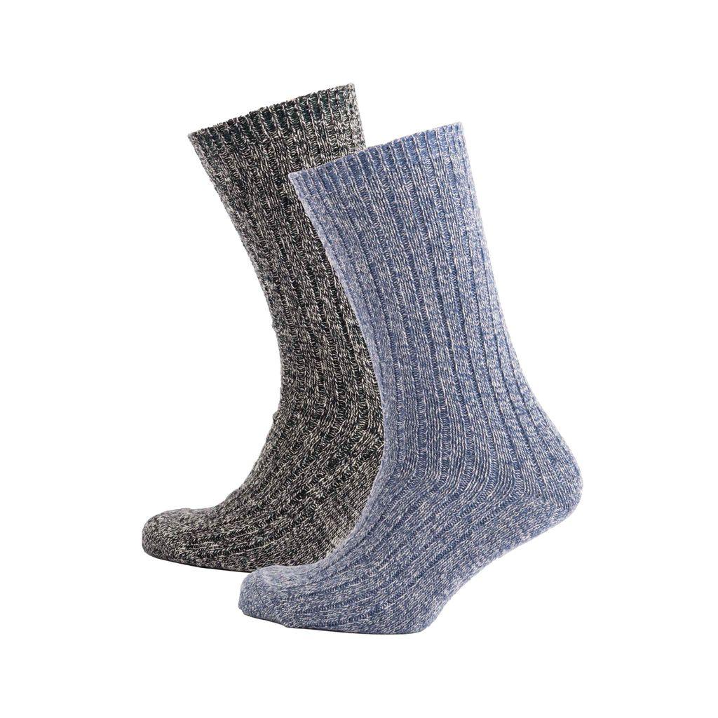 Merino Mix Walking Sock - 2 Pack | Warm & Durable Outdoor Socks
