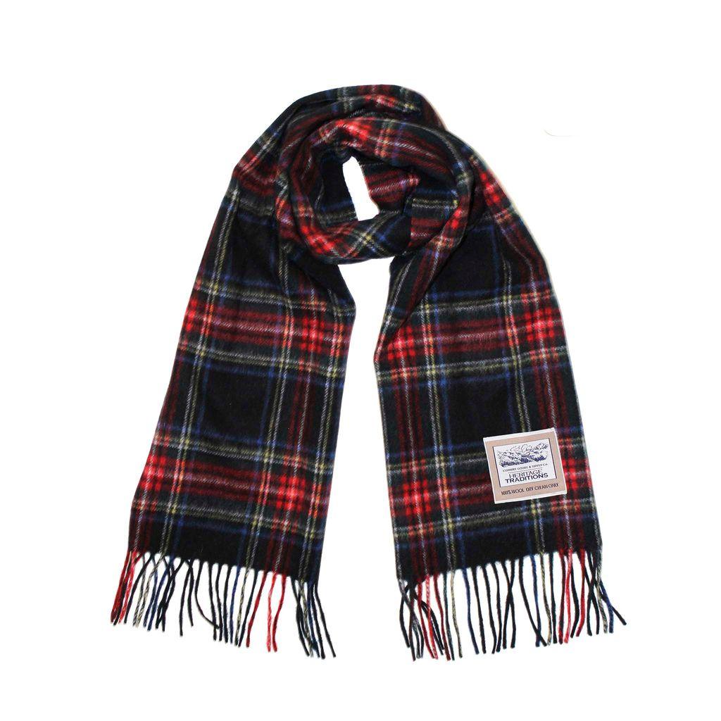 Tartan pure wool scarf main image 0