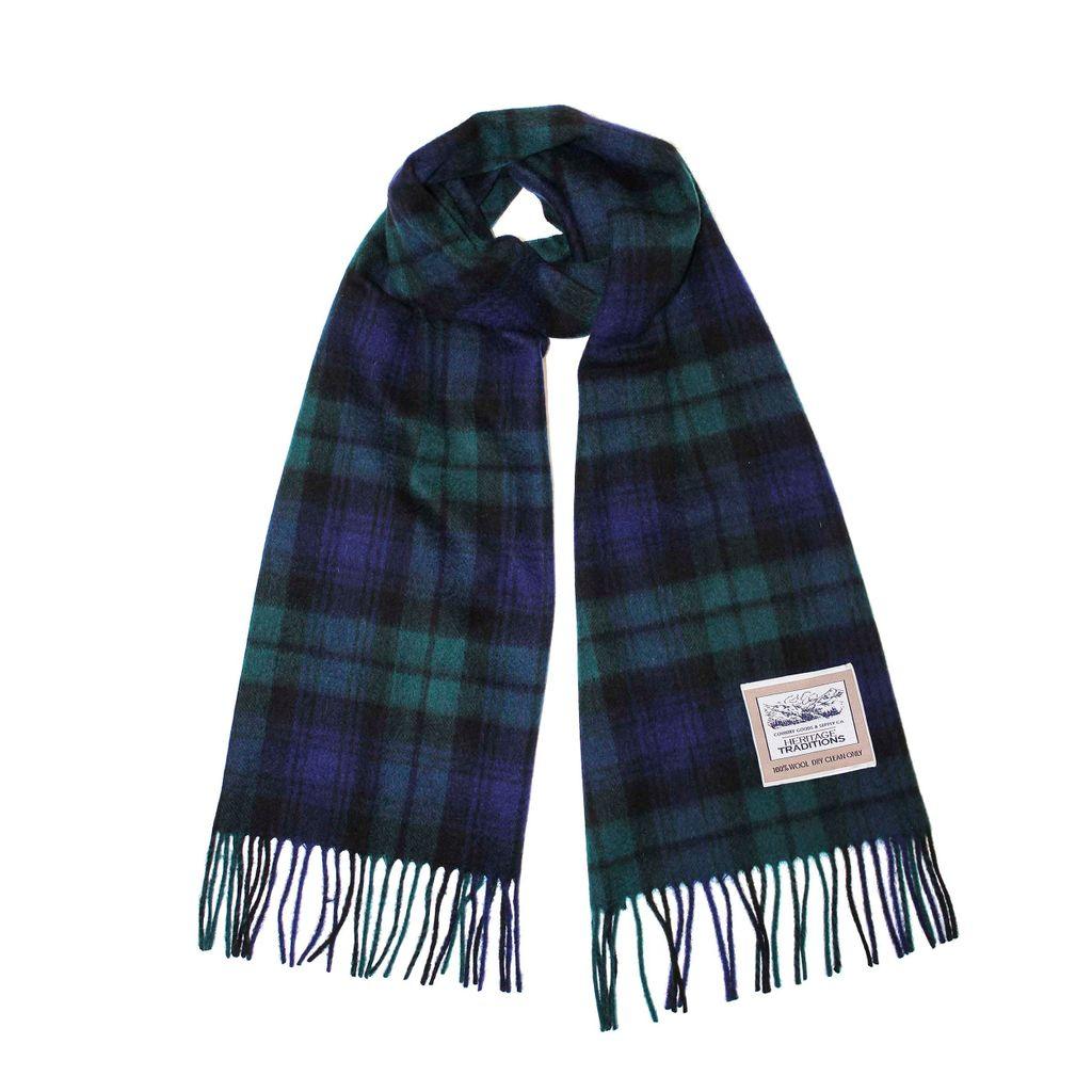 Heritage Traditions 100% Pure Wool Tartan Scarves Shawls and Wraps